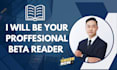 do beta reading and story review with actionable manuscript feedback