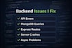 fix nodejs, express and mongodb backend bugs and API issues