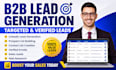 do targeted b2b lead generation, linkedin lead generation and sales leads