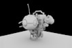 create detailed 3d hard surface models in maya