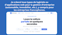 application web professionnelle pour votre entreprise de location