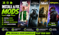 create fix install mods for gta 5, skyrim fallout 4 mod and cyberpunk 2077 gmod