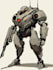 do complete mecha character and concept arts