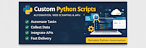 create python automation scripts and api integrations