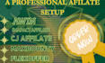 setup and aprove your awin,cj,impact,flexoffer,professionaly