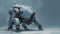 design sci fi mecha and robot concept art