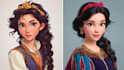 do disney cartoon portrait
