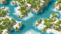 create a isometric map vector illustration