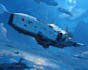 draw professional sci fi spaceship