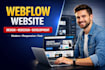 design a modern website for business, startup or brand