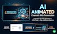 design a stunning ai generated animated HTML presentation deck