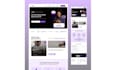 design a sleek landing page