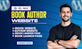 design author website, book author website, ebook  landing page