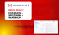 set up cold email infrastructure with domain warmup and inbox setup