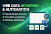 do python web scraping, data scraping, data mining, web scraper