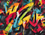 draw street style graffiti art design