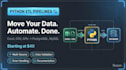 build python etl pipelines for your data