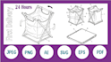draw 2d products patent drawing and technical drawing