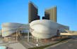 elevate 3d commercial parametric facade,luxury retail design,landscape rendering