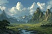 design stunning fantasy landscape