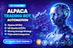 create alpaca algorithmic US stocks etfs moving average polymarket trading bot