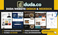 build a responsive duda website design and landing page