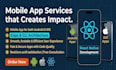 be your expert react native mobile app developer