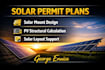 design solar permit plan set and pv mounting structure design