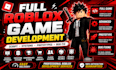 develop roblox games, script advanced systems, build prototypes , fix bugs