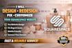 design, redesign, fix or customize your squarespace website fast