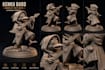 create a 3d printable dnd miniature character