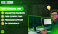 build website crypto token, nft and meme coin website