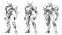illustrate your mecha, robot and armored characters
