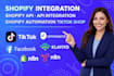 build a custom shopify private public app integration shopify liquid development