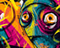 draw graffiti style name illustration