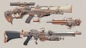 design unique weapons illustrations