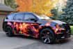 design car wrap, vehicle wrap design