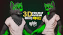 create custom vrchat avatar 3d furry vtuber model furry nsfw vtuber rigging