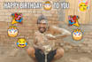 wish funny happy birthday taking bath