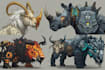 create animals, creature illustrations and concept art