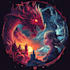 do a fantasy game logo