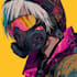 design anime character , cyberpunk character