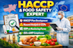 develop a professional haccp plan and food safety documentation