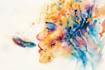 draw realistic illustration in watercolor