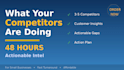 deliver actionable competitor insights fast
