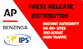 write press release and do top press release distribution