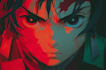 draw you in demon slayer anime manga style