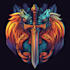 create a unique fantasy logo