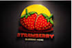 create a professional strawberry logo