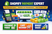 set up shopify payment gateway, fix store loading time and boost store traffic